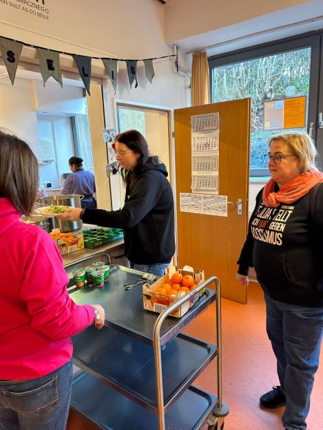 Weihnachtsessen in der Lutherkirche