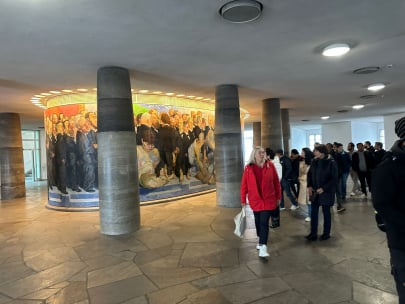 Besuch in der Paulskirche