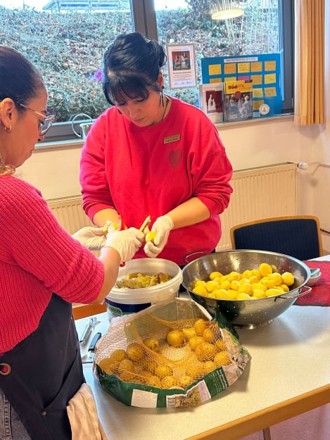 Weihnachtsessen in der Lutherkirche