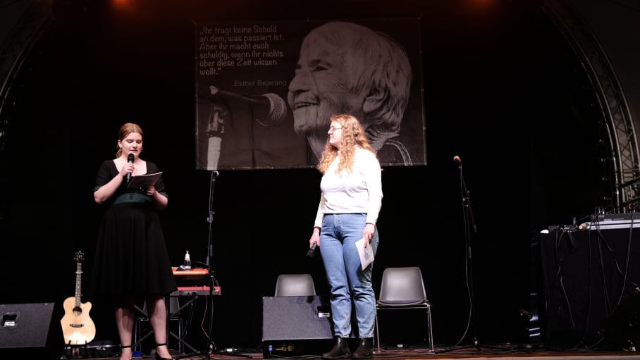  Konzert für Esther - Zum Gedenken an Esther Bejerano