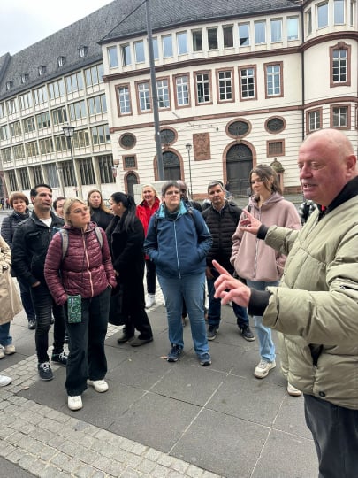Besuch in der Paulskirche